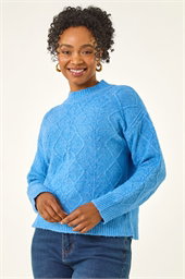 Petite Cable Knit Jumper