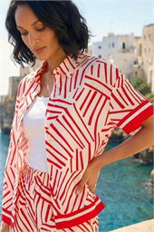Dusk Geometric Buttoned Shirt