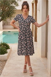 Petite Floral Dress