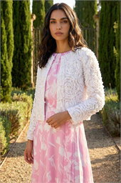 Rose Textured Jacket