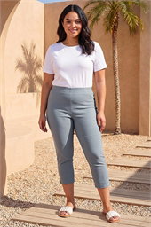 Curve Cropped Stretch Trouser
