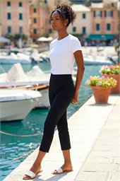 Cropped Stretch Trouser
