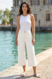 Dusk High Waist Pocket Detail Culottes