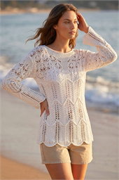 Petite Open Knit Jumper
