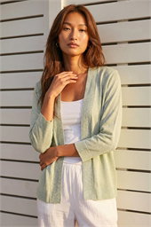 Sparkly Detail Shrug Cardigan