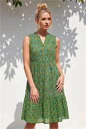 Petite Paisley Print Tunic Dress