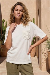 Textured Pocket T-Shirt
