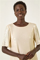 Sequin Embellished Top