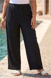 Curve Textured Stretch Trouser