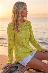 Petite Open Knit Jumper