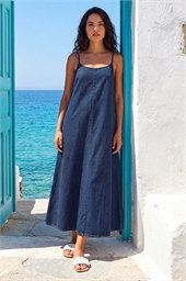 Dusk Strappy A-Line Maxi Dress