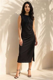 Dusk Stretch Midi Dress