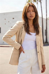 Single Breasted Stretch Blazer