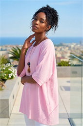 Tunic Top with Necklace