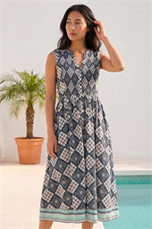 Petite Button Down Dress