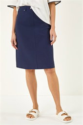 A-Line Bengaline Stretch Skirt