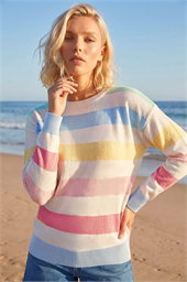 Petite Stripe Knit Jumper