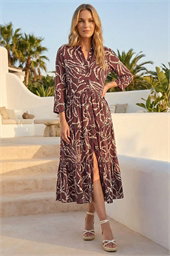 Petite Tiered Midi Dress