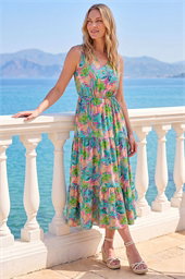 Petite Abstract Dress