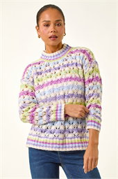 Petite Stripe Knit Jumper