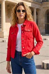 Stretch Pocket Detail Jacket