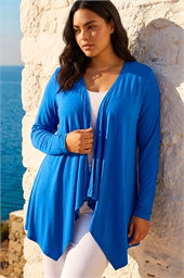 Curve Waterfall Longline Cardigan