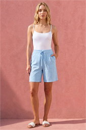 Textured Bermuda Short