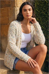 Fluffy Sparkle Cardigan