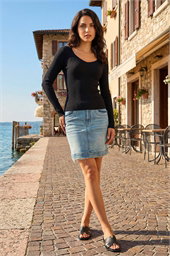 Dusk Ribbed Knitted Top