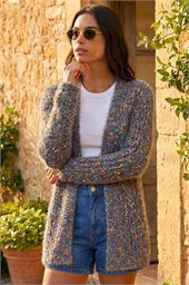 Fluffy Sparkle Cardigan