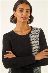Textured Knit Jumper