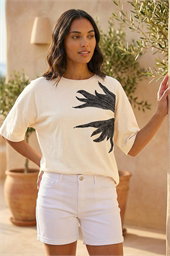 Oversized Embroidered T-Shirt