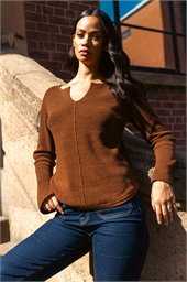 Dusk Waffle Knit Jumper