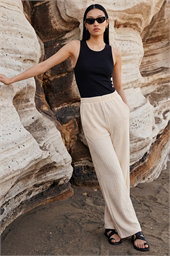 Dusk Textured Jersey Trouser