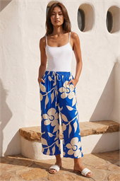 Floral Mono Print Trouser