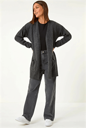 Soft Knit Longline Cardigan