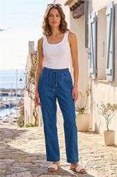 Petite Seam Detail Stretch Jean
