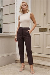 Short Straight Leg Trouser