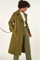 Textured Premium Belted Smart Coat
