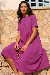 Plain Stretch T-Shirt Dress