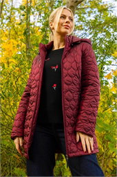 Hooded Quilted Puffer Coat