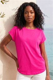 Stretch Cotton Jersey T-Shirt