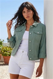 Stretch Pocket Detail Jacket