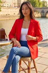 Petite Pocket Ponte Blazer