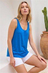 Stretch Jersey Vest Top