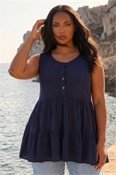 Curve Lace Detail Vest Top