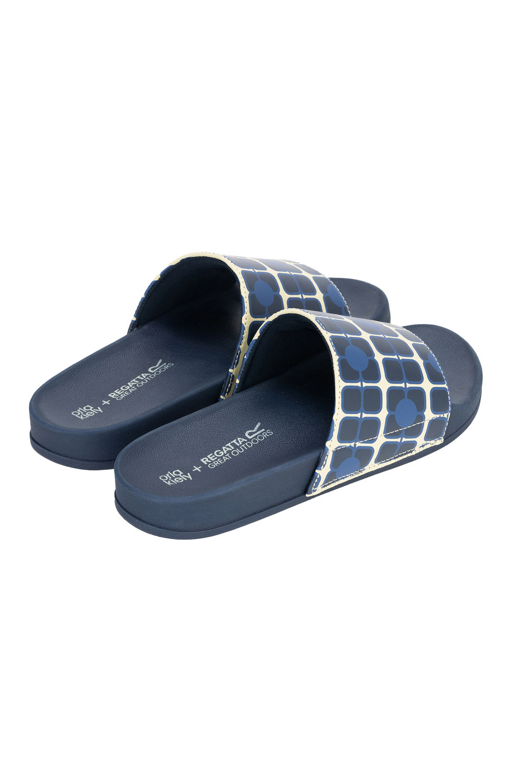 Navy Orla Kiely Giant Poppy Sliders, Image 2 of 6