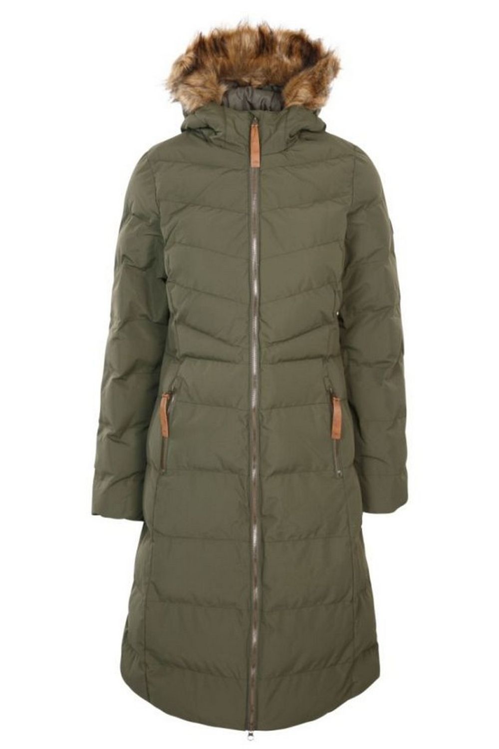 Dark Green Audrey Padded Jacket, Image 1 of 4
