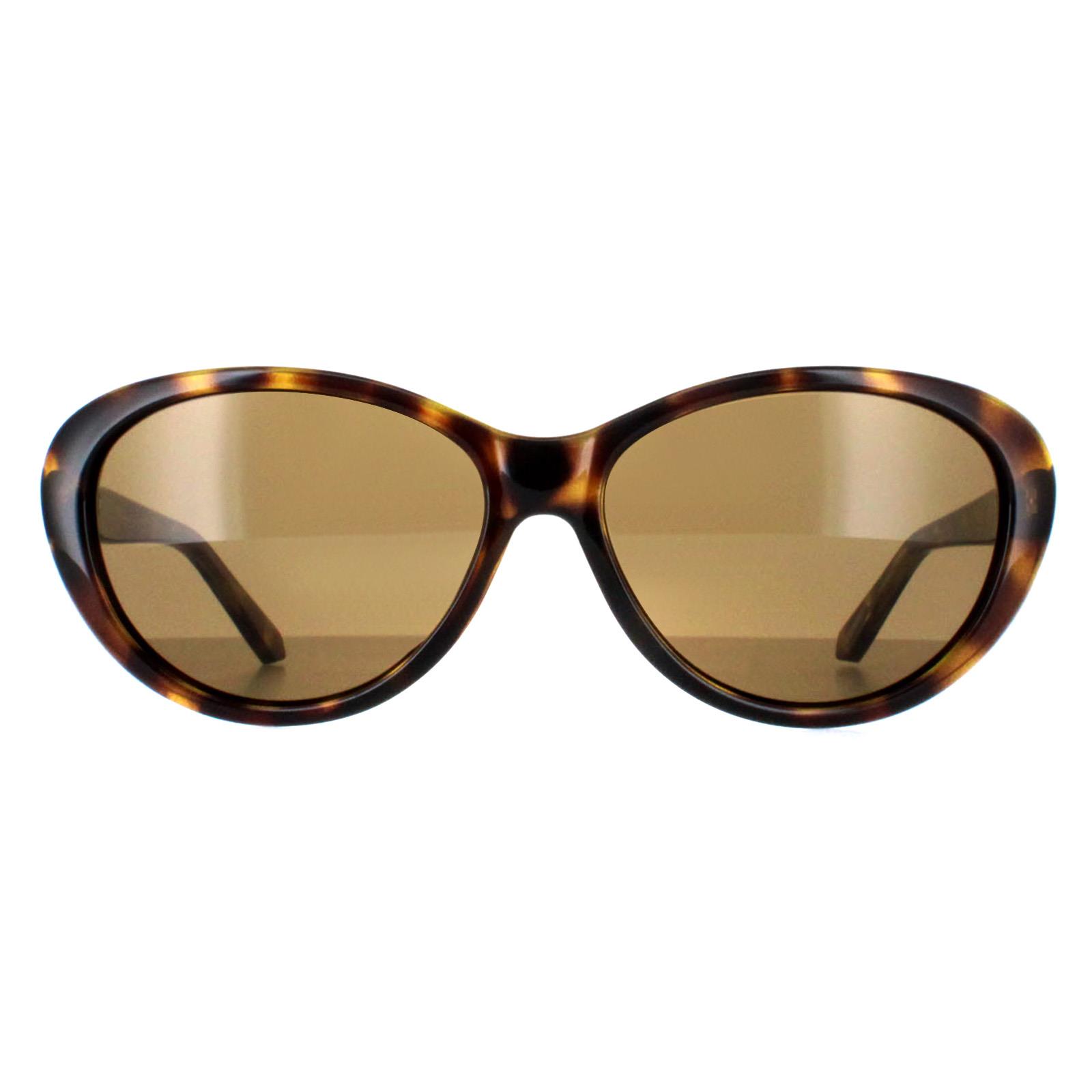 Brown Ted Baker Brown Oval Havana Brown Gradient TB1315 Cougar, Image 1 of 4