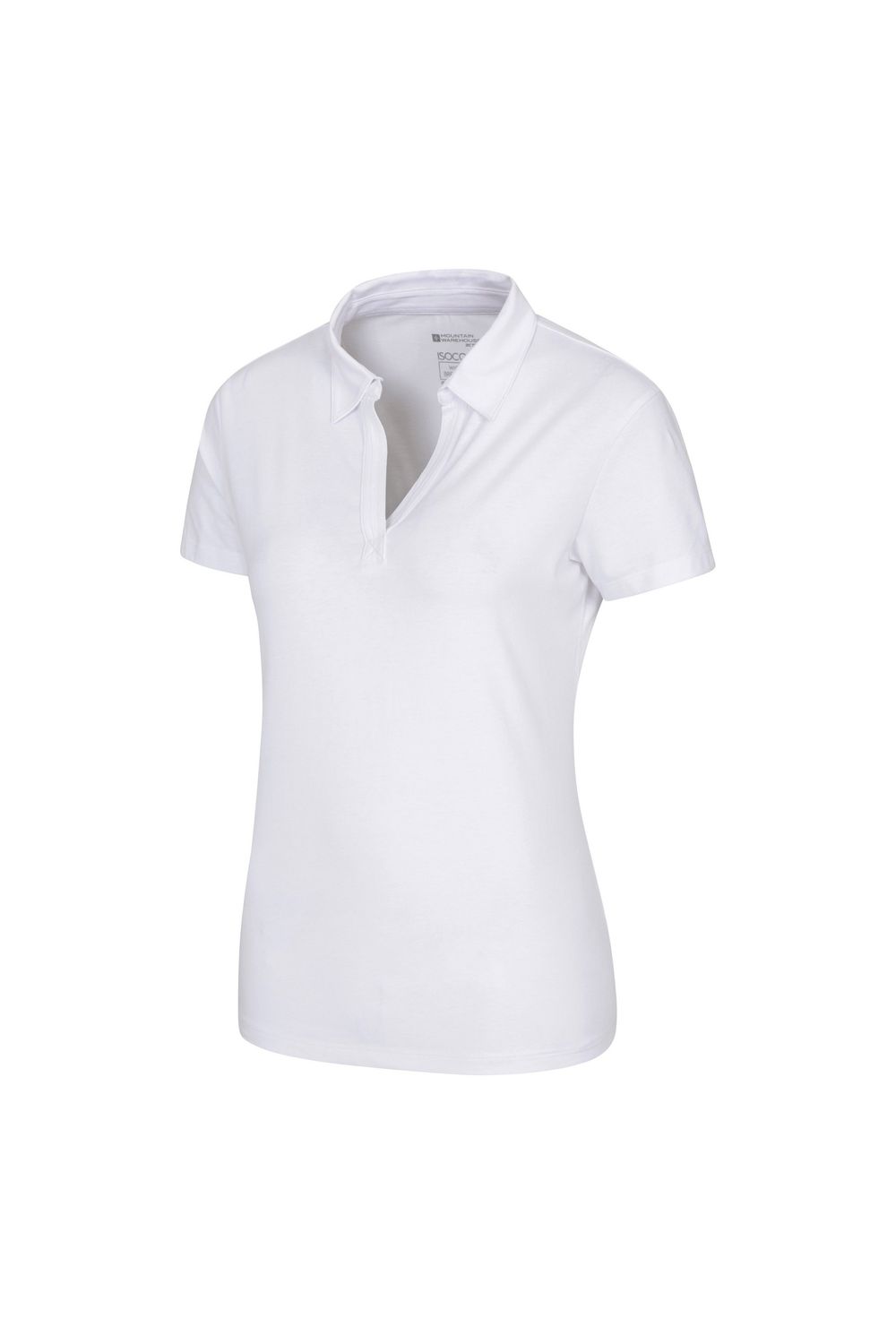 White UV Protection Polo Shirt, Image 3 of 4